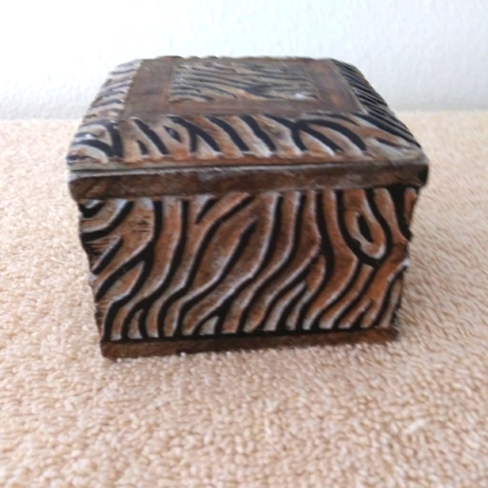 Trinket Box Tiger color